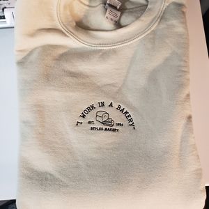 Harry Styles Bakery Embroidered Sweatshirt